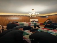 استقبال از پیکر شهدای تازه شناسایی‌شده در حرم رضوی