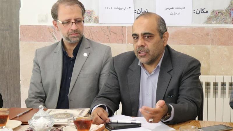 کتابخانه عمومی پیامبر اعظم(ص) درجزین بازسازی شد