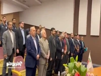 حضور مسئولان فدراسیون فوتبال، پیشکسوتان در مراسم بدرقه کاروان تیم فوتبال ساحلی به مسابقات جام جهانی