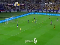 گل سوم النصر به یوکوهاما مارینوس توسط کریستیانو رونالدو