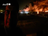 انفجار کانتینرها در بندر رجایی ادامه دارد