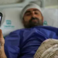 مصدومان حادثه بندر شهید رجایی