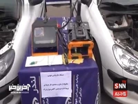 کشف دستگاه حک شاسی خودرو توسط پلیس آگاهی