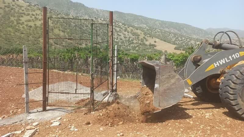 ۱۰ هزار مترمربع از اراضی کشاورزی خرمآباد رفع تصرف شد