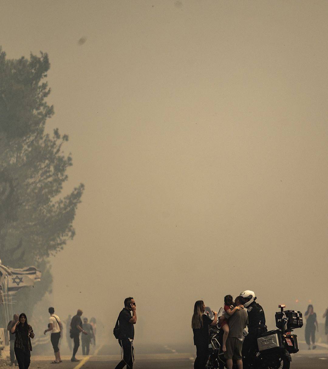 فرار شهرک‌نشینان از چندین شهرک واقع در نزدیکی قدس اشغالی