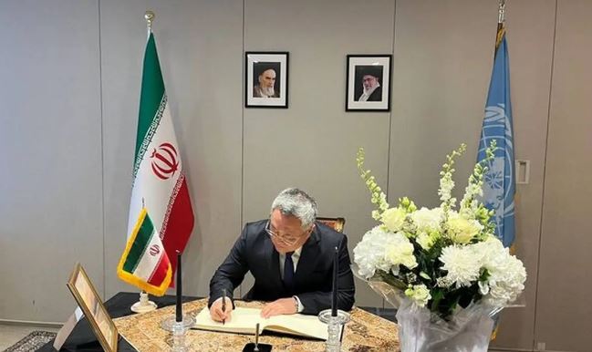 گشایش دفتر یادبود جان‌باختگان انفجار بندر شهید رجایی در نیویورک