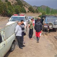 ۱۷ نفر گرفتار در سیلاب چاشم و خطیرکوه امداد رسانی شدند