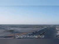 صدها تریلر در راه بندرعباس برای ادای احترام