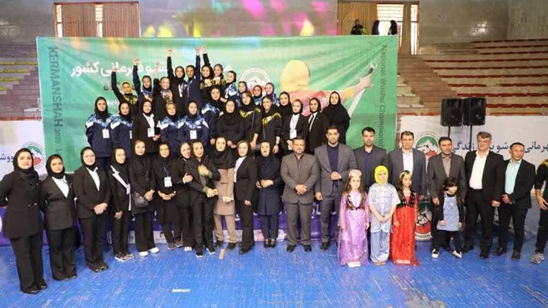 کرمانشاه با کسب ۷ طلا در ووشو قهرمان شد