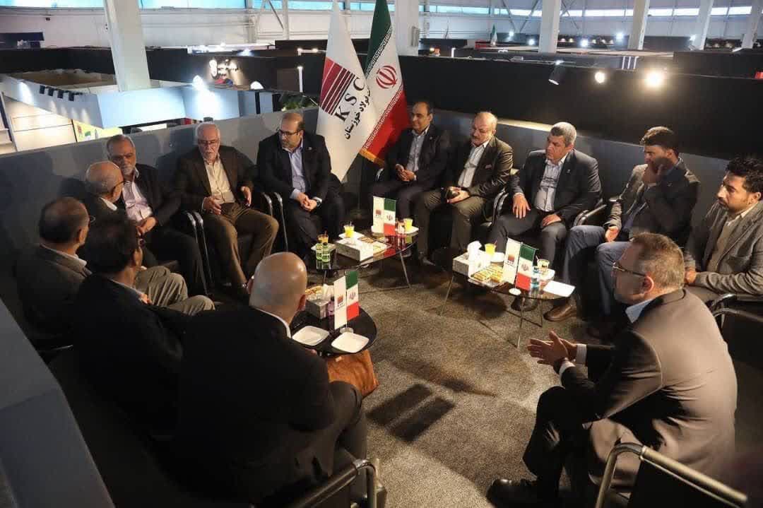 بازدید معاون اقتصادی سپاه از غرفه فولاد خوزستان در نمایشگاه اکسپو ۲۰۲۵