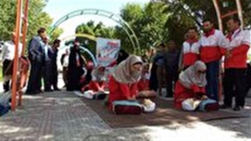 بهره‌مندی بیش از ۴۸ هزار نفر زنجانی از آموزش‌های هلال احمر