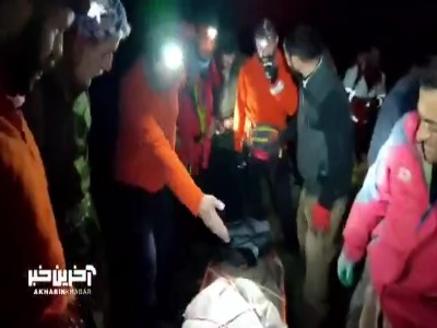 جان باختن مرد 56 ساله براثر سقوط از صخره