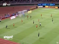 گل دوم پرسپولیس به مس رفسنجان توسط دورسون