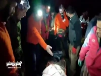 جان باختن مرد ۵۶ ساله براثر سقوط از صخره