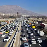 حجم ترافیک در جاده‌های همدان افزایش یافت