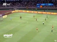 گل سوم پرسپولیس به مس رفسنجان توسط علیپور