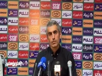 جباری: از هواداران خیلی تشکر می کنم چون هر چه در بازی گذشته ضعف داشتیم آنها با حمایت خود پوشش دادند