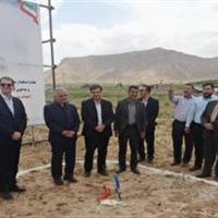 کلنگ زنی احداث پست برق در جنوب شهرکرد