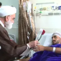 عیادت نماینده ویژه رهبر انقلاب از مصدومان حادثه بندر شهید رجایی