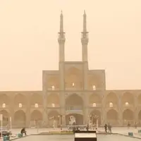تداوم گردوغبار و آلودگی هوا در یزد
