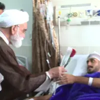 عیادت نماینده ویژه رهبر انقلاب از مصدومان حادثه بندر رجایی