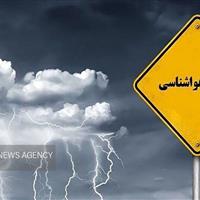 رگبار و تگرگ بخش‌هایی از خراسان شمالی را در بر می‌گیرد