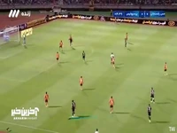 گل اول پرسپولیس به مس رفسنجان توسط علیپور