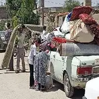عکس/ موج همدلی مردمی بعد از آتش‌سوزی منزل مسکونی در روستای طولیان کهگیلویه