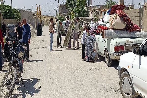عکس/ موج همدلی مردمی بعد از آتشسوزی منزل مسکونی در روستای طولیان کهگیلویه
