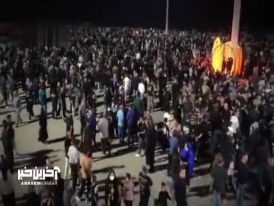 عزاداری اهالی بندرعباس در سوگ جانباختگان بندر شهید رجایی