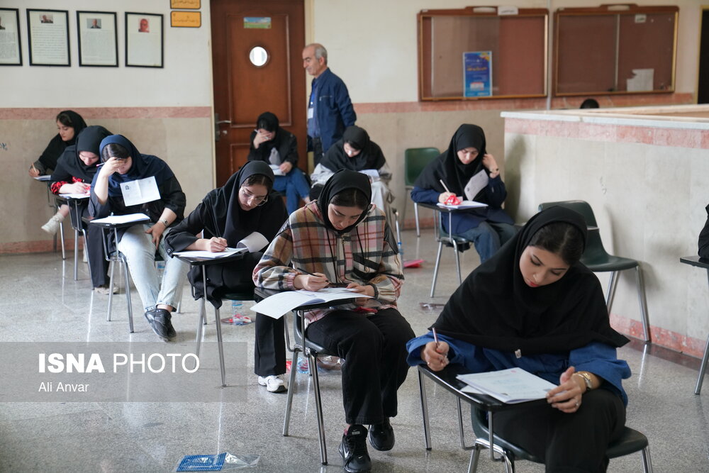 عکس/ روز دوم کنکور سراسری ۱۴۰۴ در اردبیل