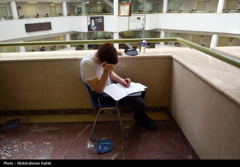 عکس/ کنکور سراسری سال ۱۴۰۴ در همدان