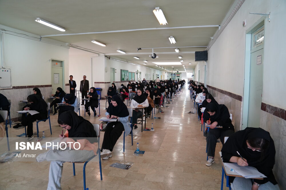 عکس/ روز دوم کنکور سراسری ۱۴۰۴ در اردبیل