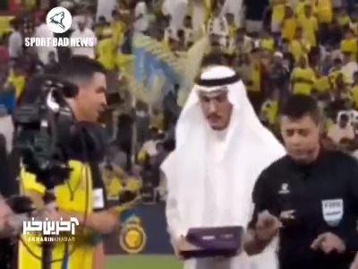 وقتی رونالدو فغانی رو شناسایی میکنه!