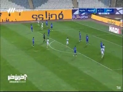 واکنش دیدنی حسینی ناجی دروازه استقلال شد