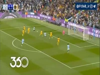 گل اول منچسترسیتی به ولورهمپتون