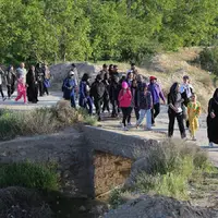 پیاده روی خانوادگی به مناسبت هفته سلامت