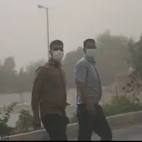 مردم خوزستان برای حفظ سلامتی خود در برابر گردوغبار در خانه بمانند
