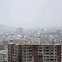 افزایش گردوغبار و وزش باد در همدان