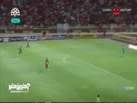 گل سوم تراکتور به شمس آذر توسط دروژدک