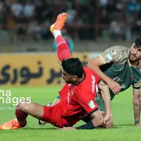 عکس/ لیگ برتر فوتبال؛  شمس آذر و تراکتور