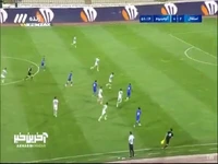 گل سوم استقلال به آلومینیوم توسط مسعود جوما 
