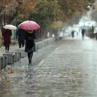 رگبار باران و رعدوبرق در انتظار زنجان