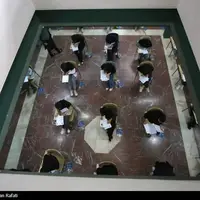 عکس/ کنکور سراسری سال ۱۴۰۴ در همدان