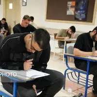 عکس/ روز دوم کنکور سراسری ۱۴۰۴ در اردبیل