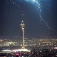 تصویری متفاوت از روزهای بهاری تهران