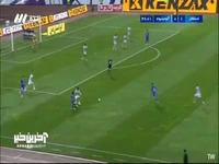 شوت جلالی توسط دروازه‌بان آلومینیوم دفع شد