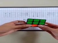راه حلی ساده برای حل مکعب روبیک