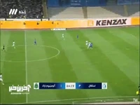 گل چهارم استقلال به آلومینیوم توسط جوئل کوجو