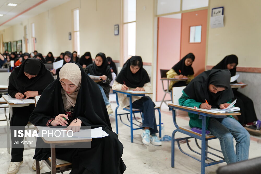 عکس/ روز دوم کنکور سراسری ۱۴۰۴ در اردبیل